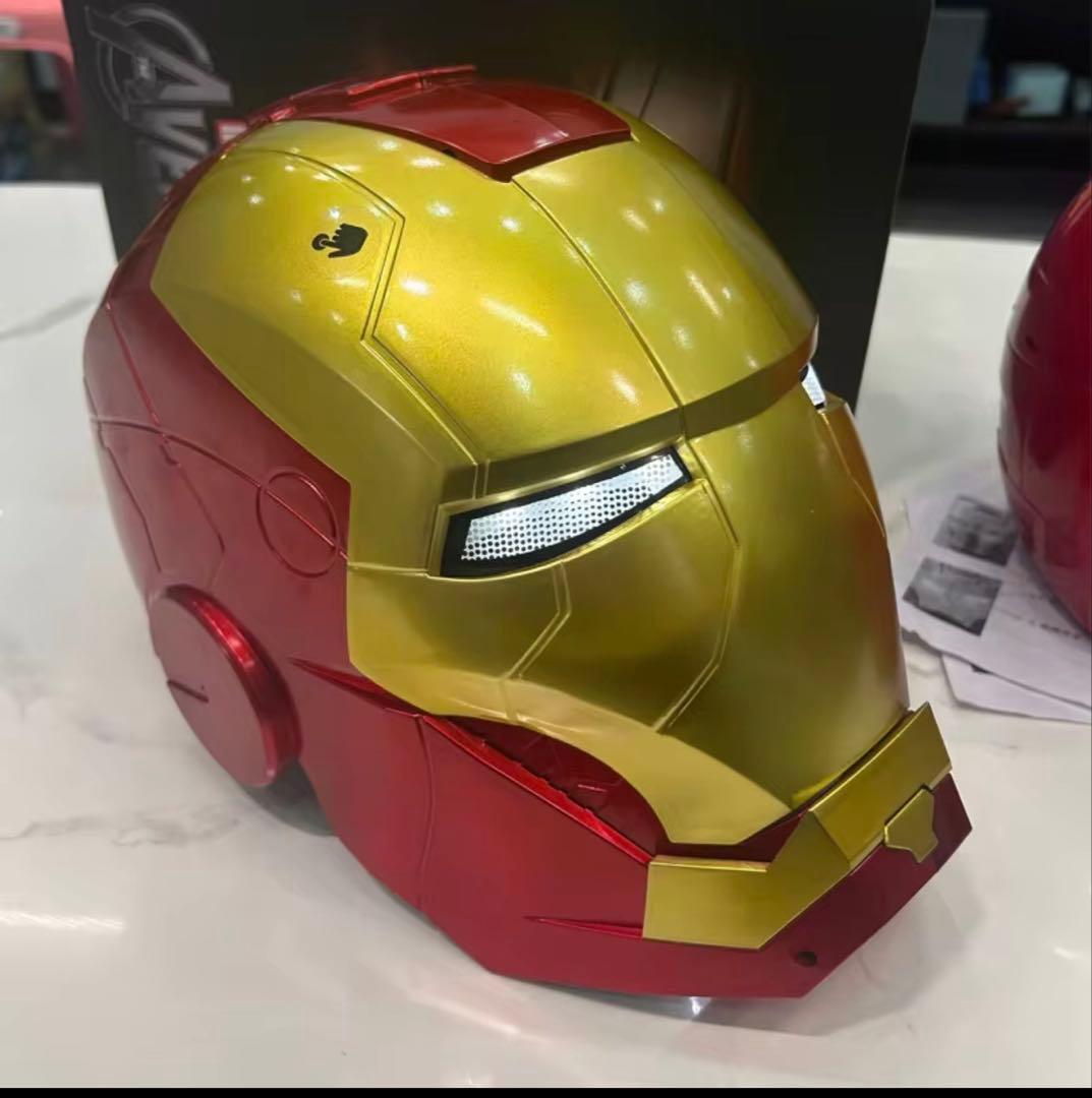 アイアンマン ヘルメット LED付き 機能を果たせる