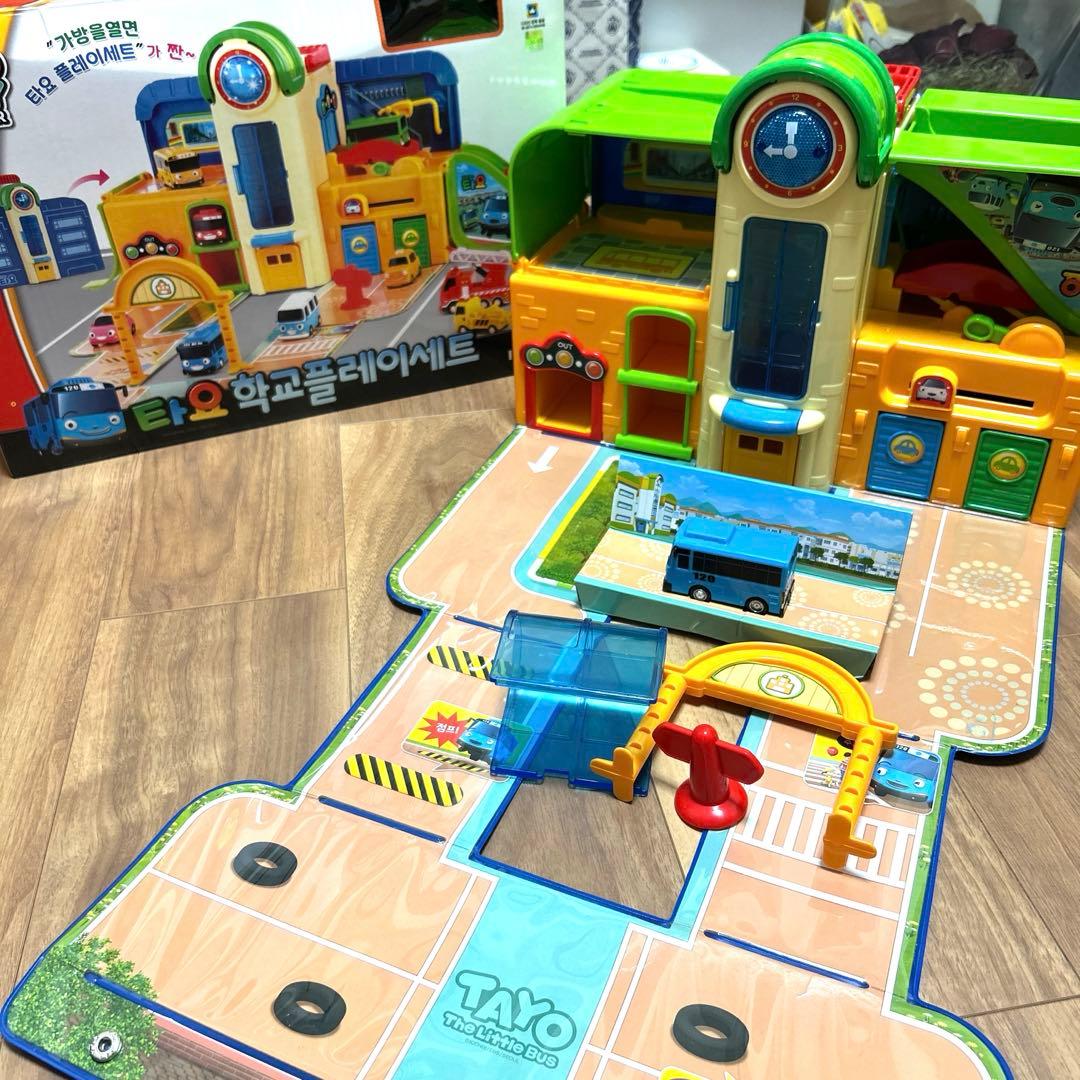 ちびっこバスタヨ　TAYO 学校　プレイセット