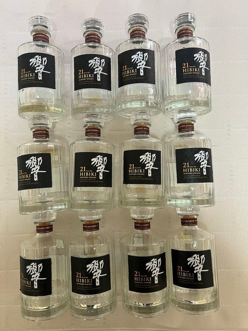 サントリー響21年空ビン12本セット