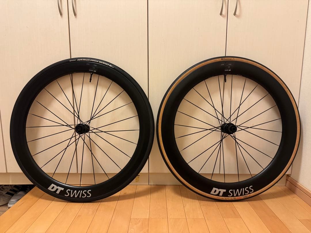 DTSWISS ARC1100 DICUT DB 前50mm後62mm交換済