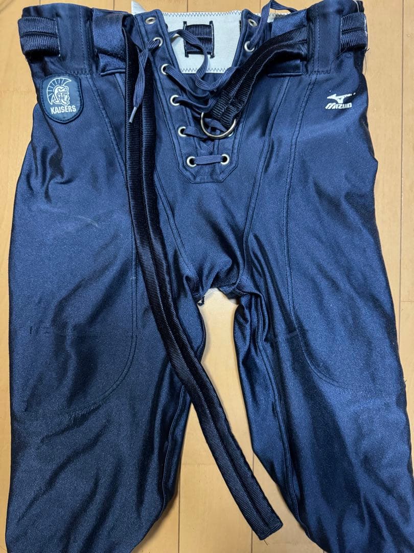 カイザースMizuno アメリカンフットボールパンツ Mサイズ試合用