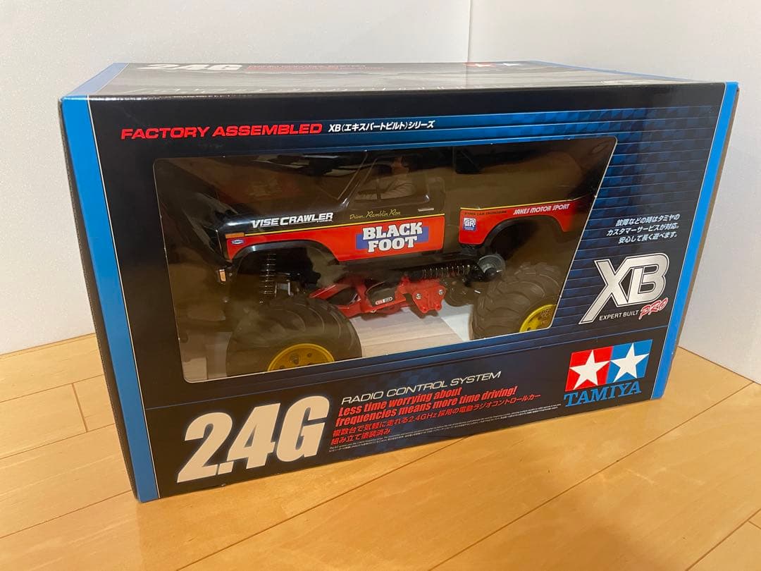 タミヤ1／10電動RC完成セット　XBブラックフット
