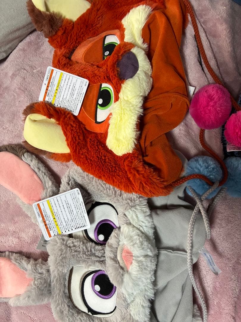 ニック・ワイルドとジュディ・ホップスの帽子セット