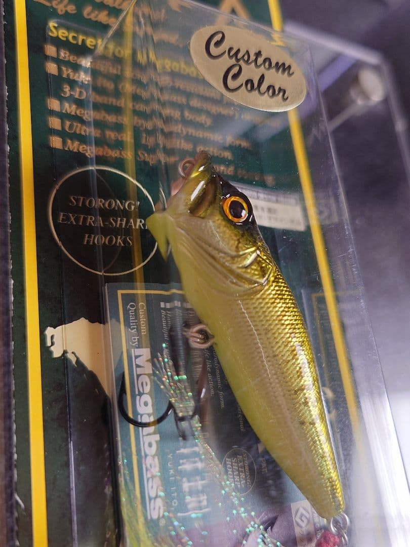 メガバス ito ポップX 限定 カスタムカラー GGバスCB 新品未開封