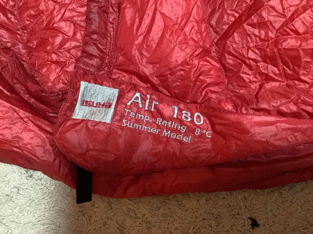 ISUKA AIR 180 summer model temp.8℃