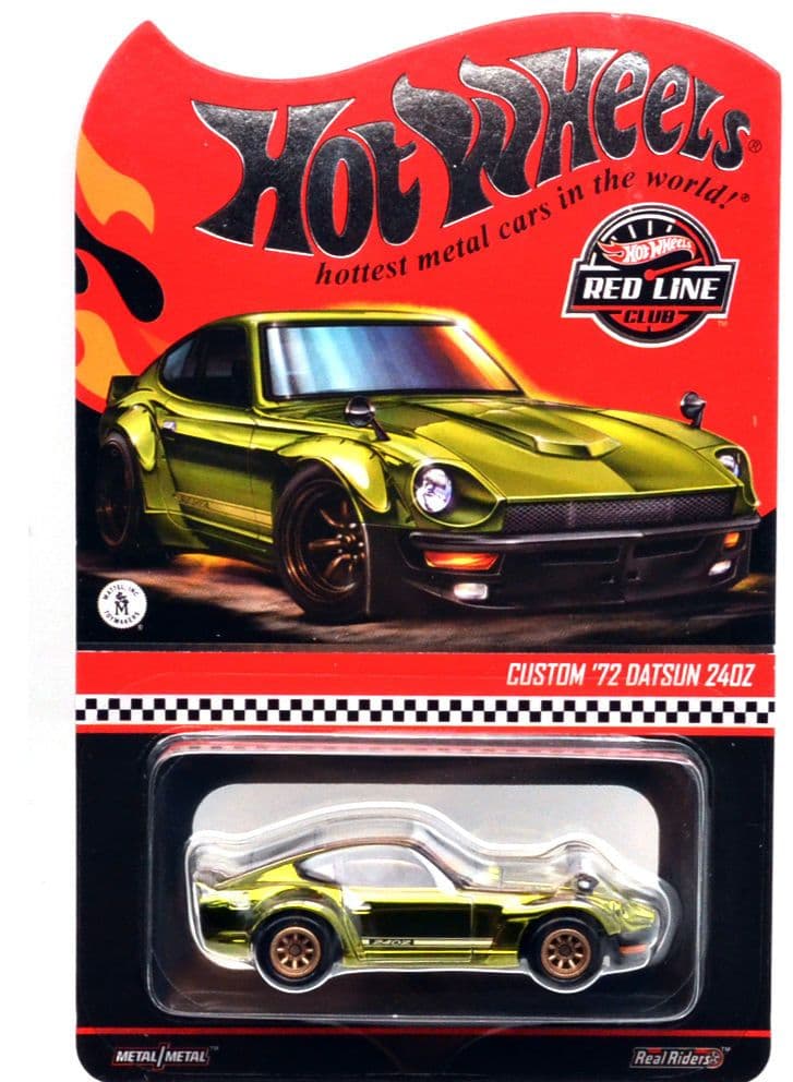 ホットウィール レッドラインクラブ - カスタム '72 ダットサン 240Z