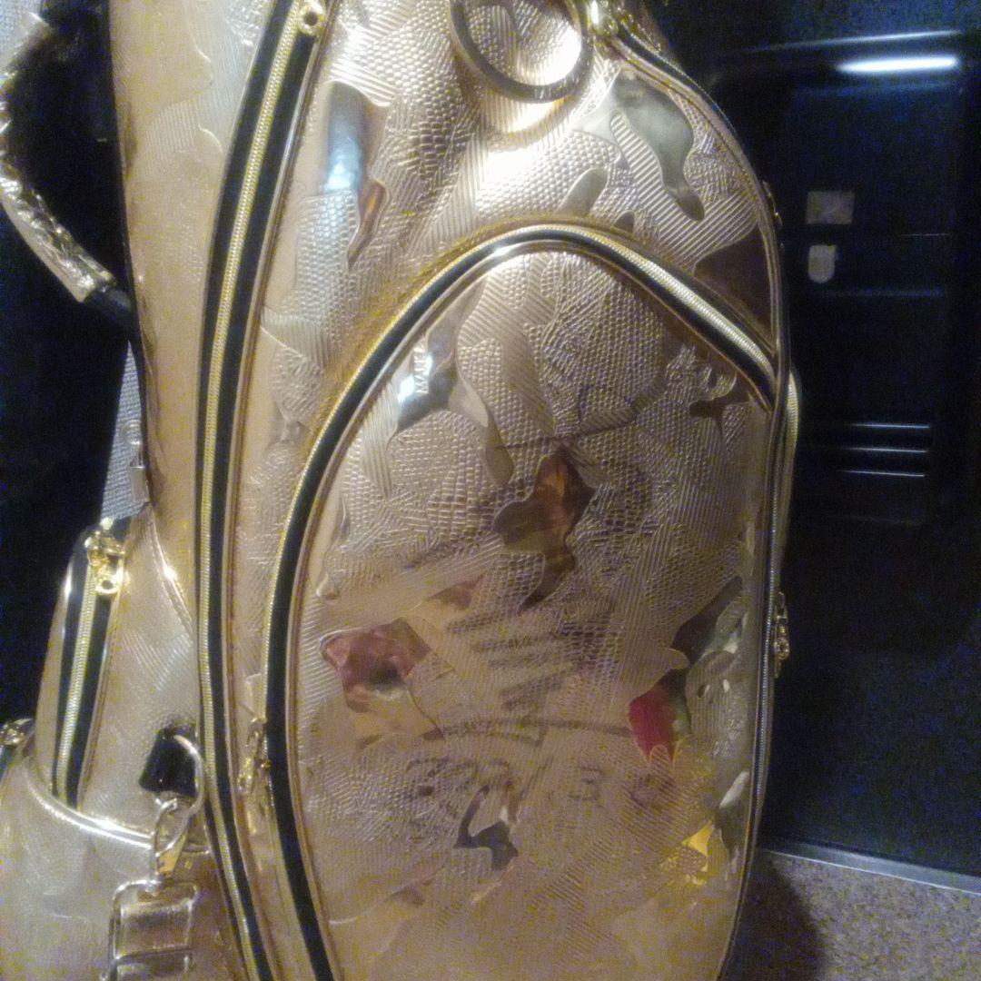 MARK & LONA ゴルフバッグ ゴールド