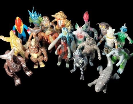 バンダイ ウルトラ 怪獣 ソフビ ほぼ初期の物 22体一括