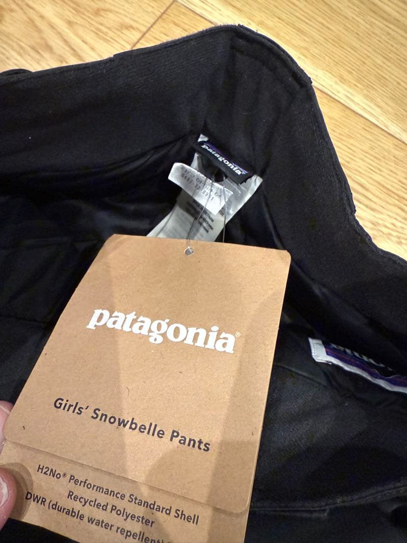 patagonia Girls' belle Pants 黒