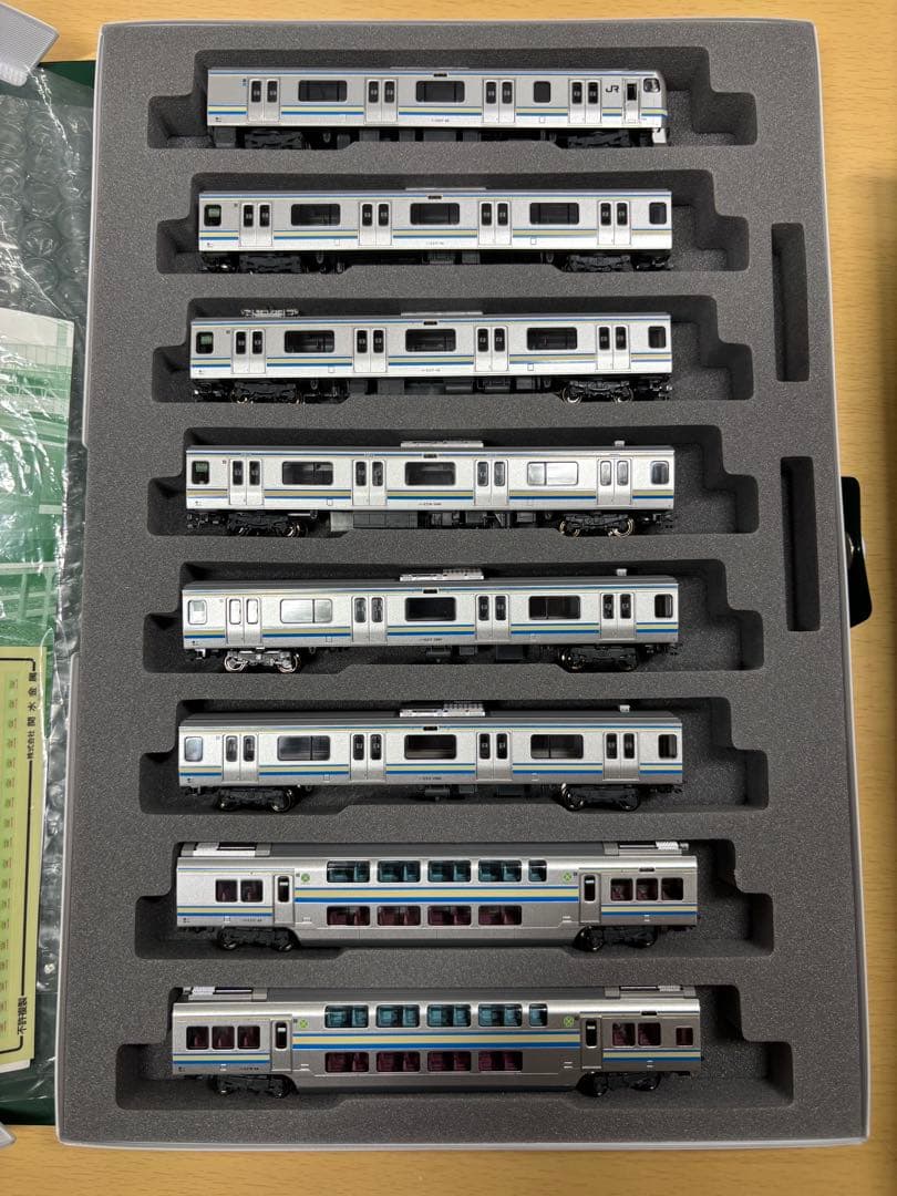 KATO 10-843〜6 E217系 横須賀・総武線 (新色) 15両