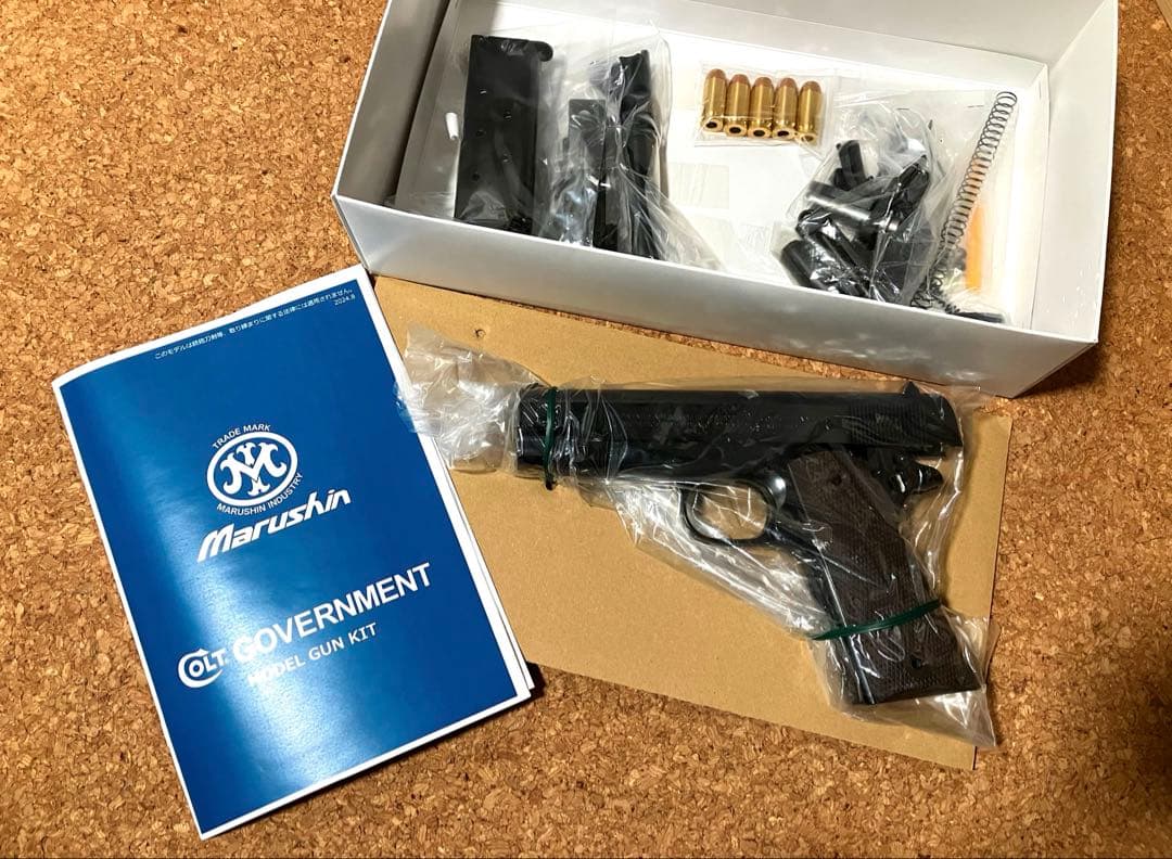 マルシン　M1911A1 Wディープブラック　モデルガン　新品未使用