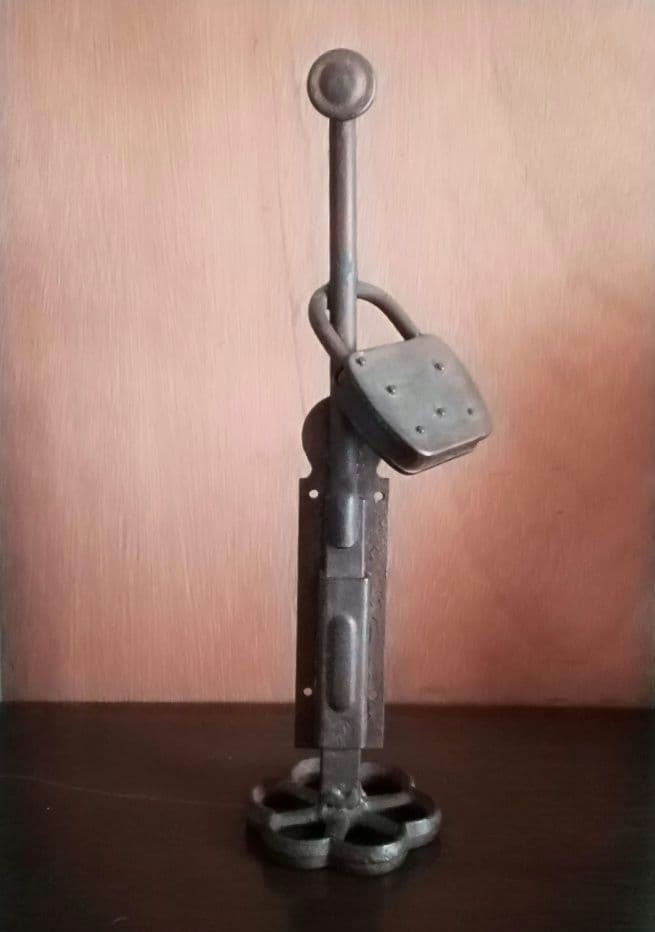 オブジェ　ディスプレイ　A.CEEN　アイアンキャスト　インダストリアルデザイン