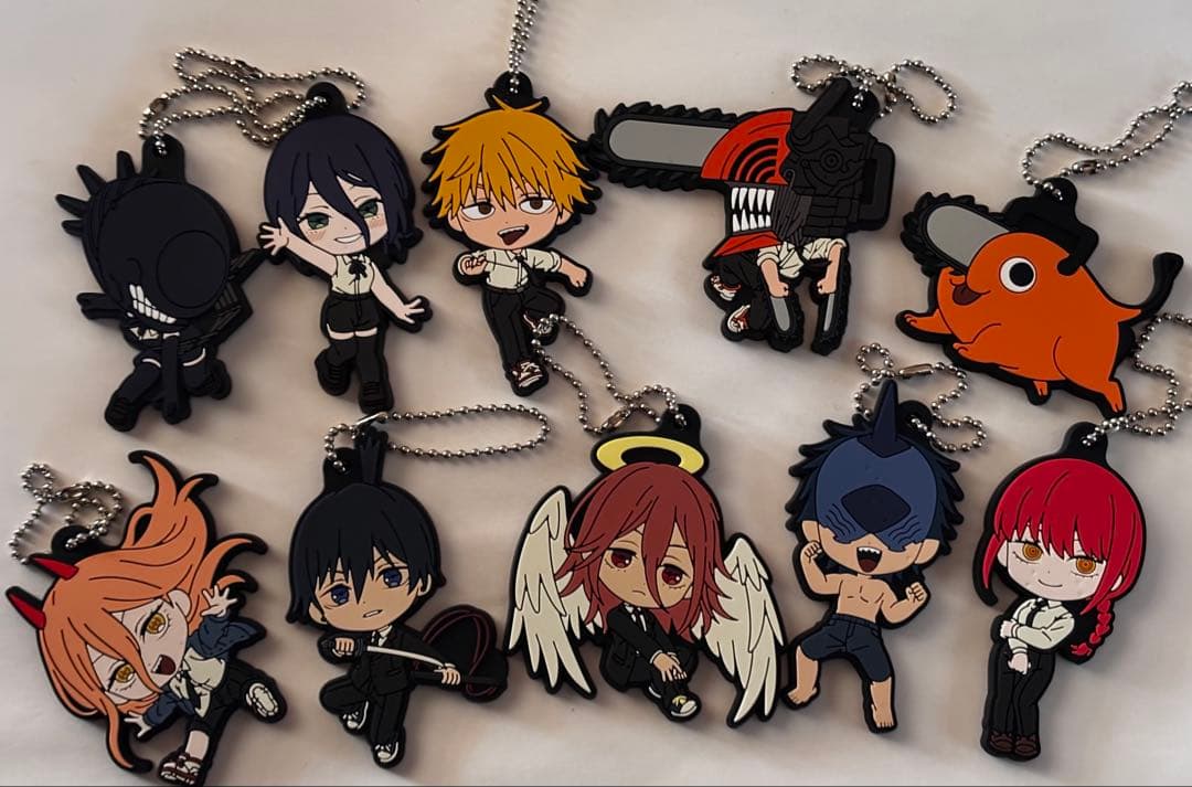 チェンソーマン 一番くじI賞 ラバーチャーム 全種セット