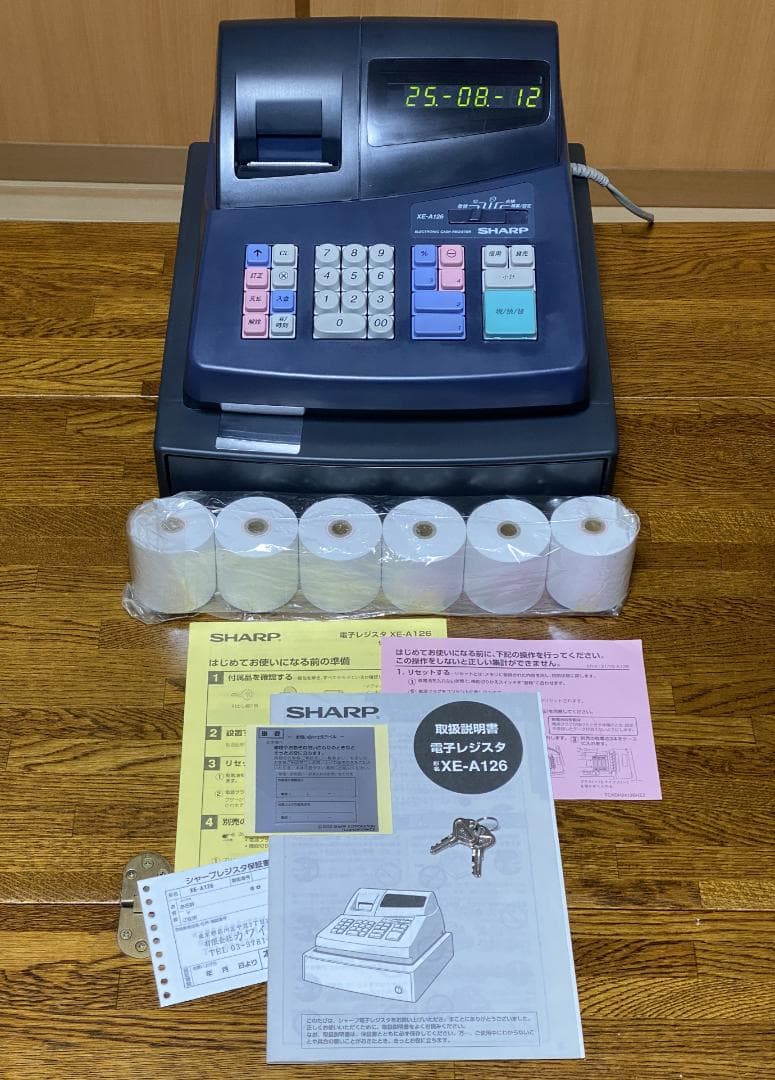 ☆良品☆SHARP レジスター XE-A126