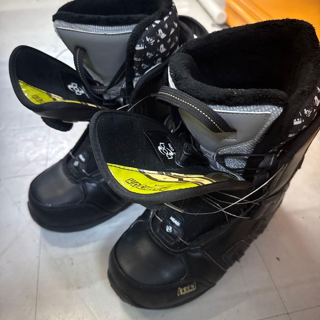 head ヘッド プレミアム BOAダイヤル式スノーボードブーツ 25.5cm