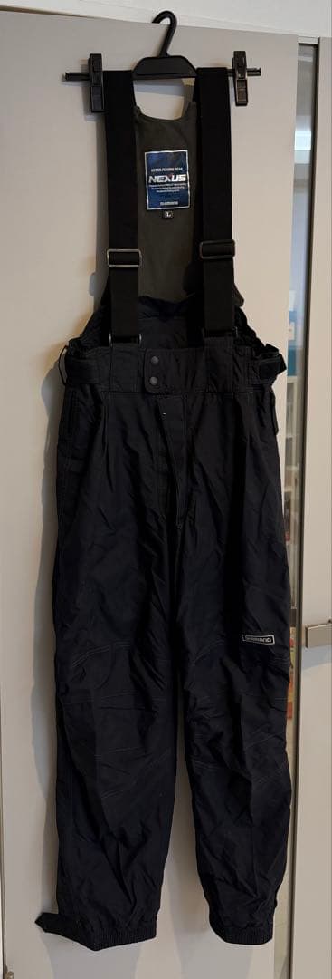 【SHIMANO】 NEXUS フィッシングパンツ 防寒 サロペット Lサイズ