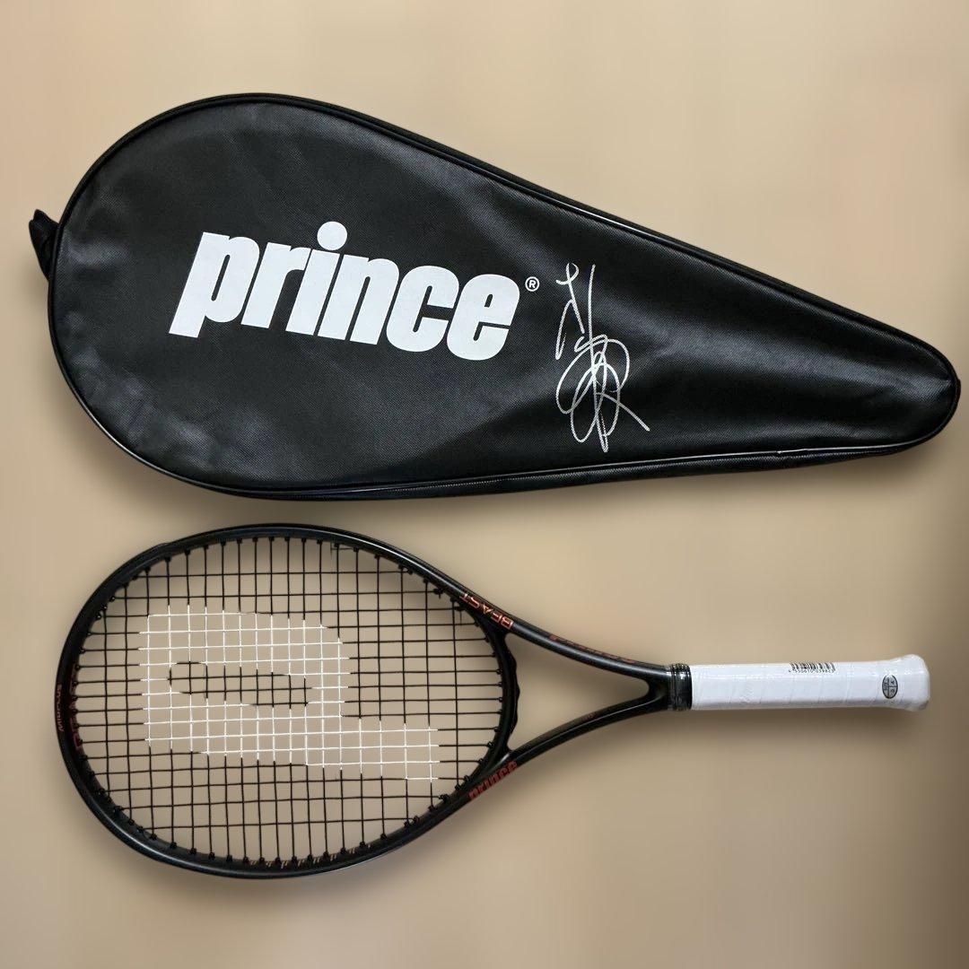 「新品」princeプリンス硬式ジュニアテニスラケット 杉山愛サイン