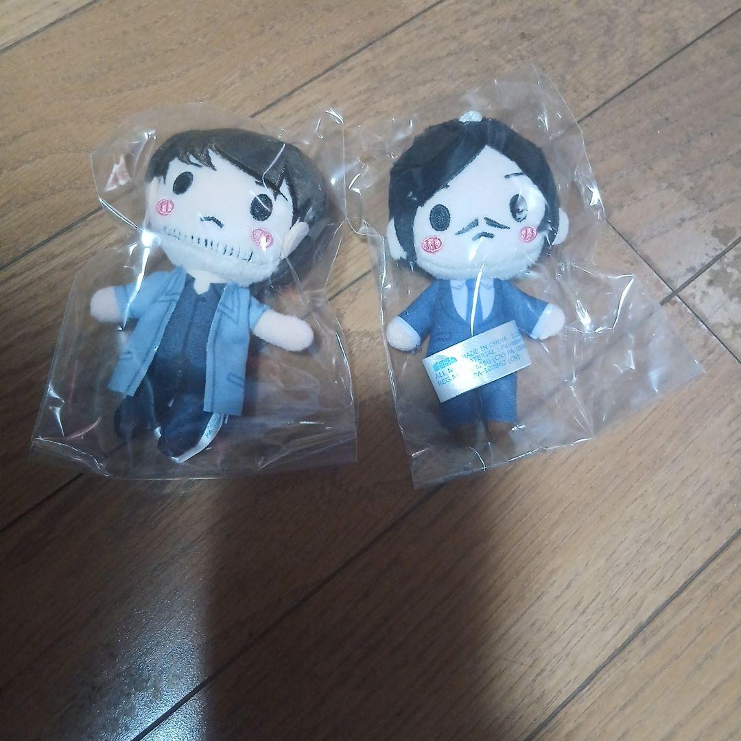 ぬいぐるみ2体セット 名探偵コナン一番くじ 諸伏高明と諸伏景光