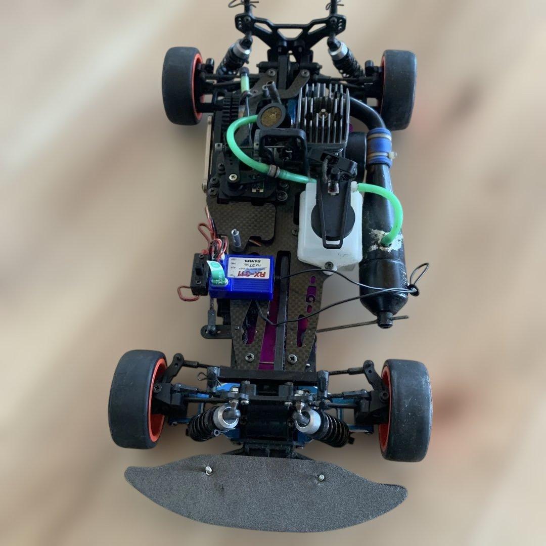 東京理研です。HPI RCホビーラジコンカー カーボンファイバー製当時もの