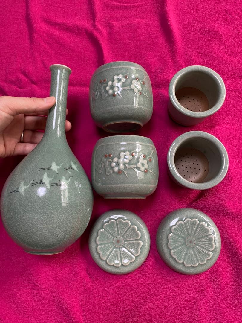 陶磁器 池順鐸先生 韓国の人間文化財（人間国宝） 第四号に指定された陶器