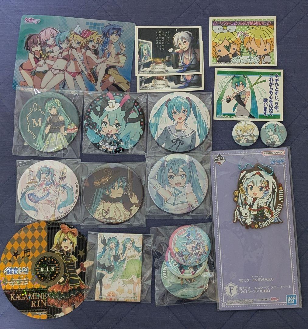 初音ミク 缶バッジ グッズ セット ７