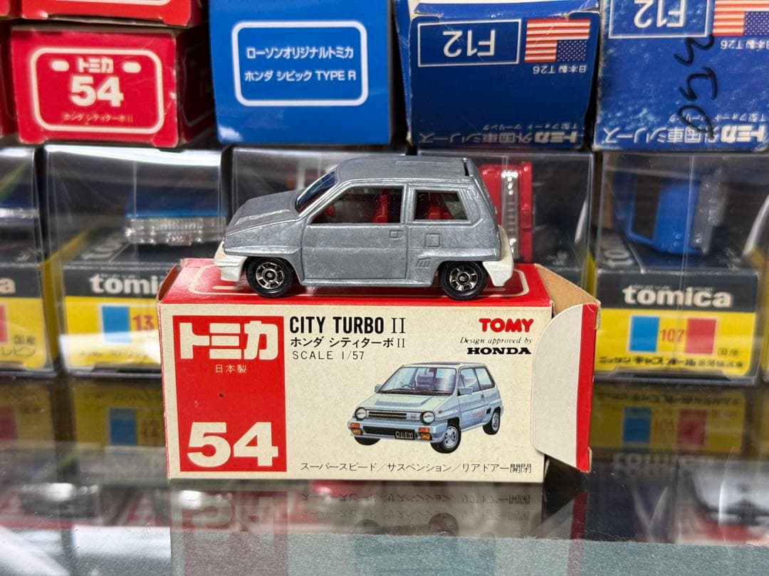 トミカ ホンダ シティ ターボ II 無塗装 丸越特注