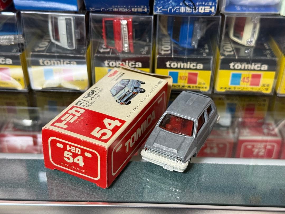 トミカ ホンダ シティ ターボ II 無塗装 丸越特注