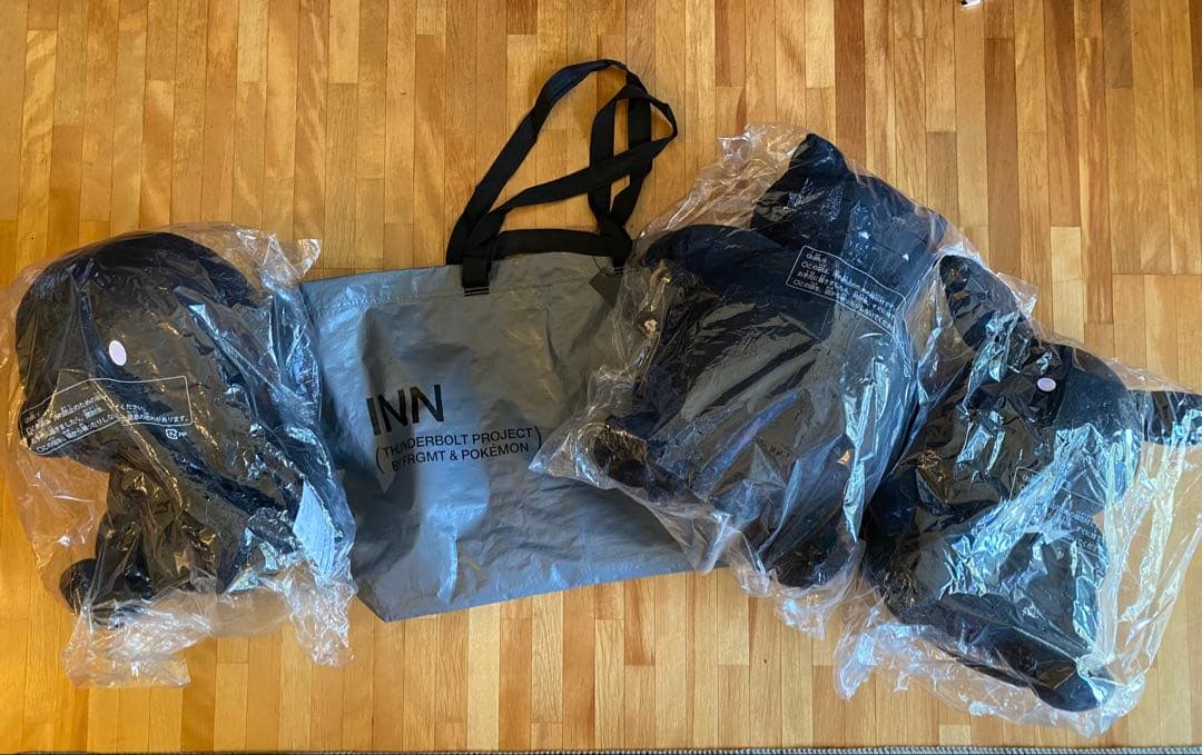 ポケモン　藤原ヒロシ　サンダーボルトプロジェクト　3体セット　ぬいぐるみ