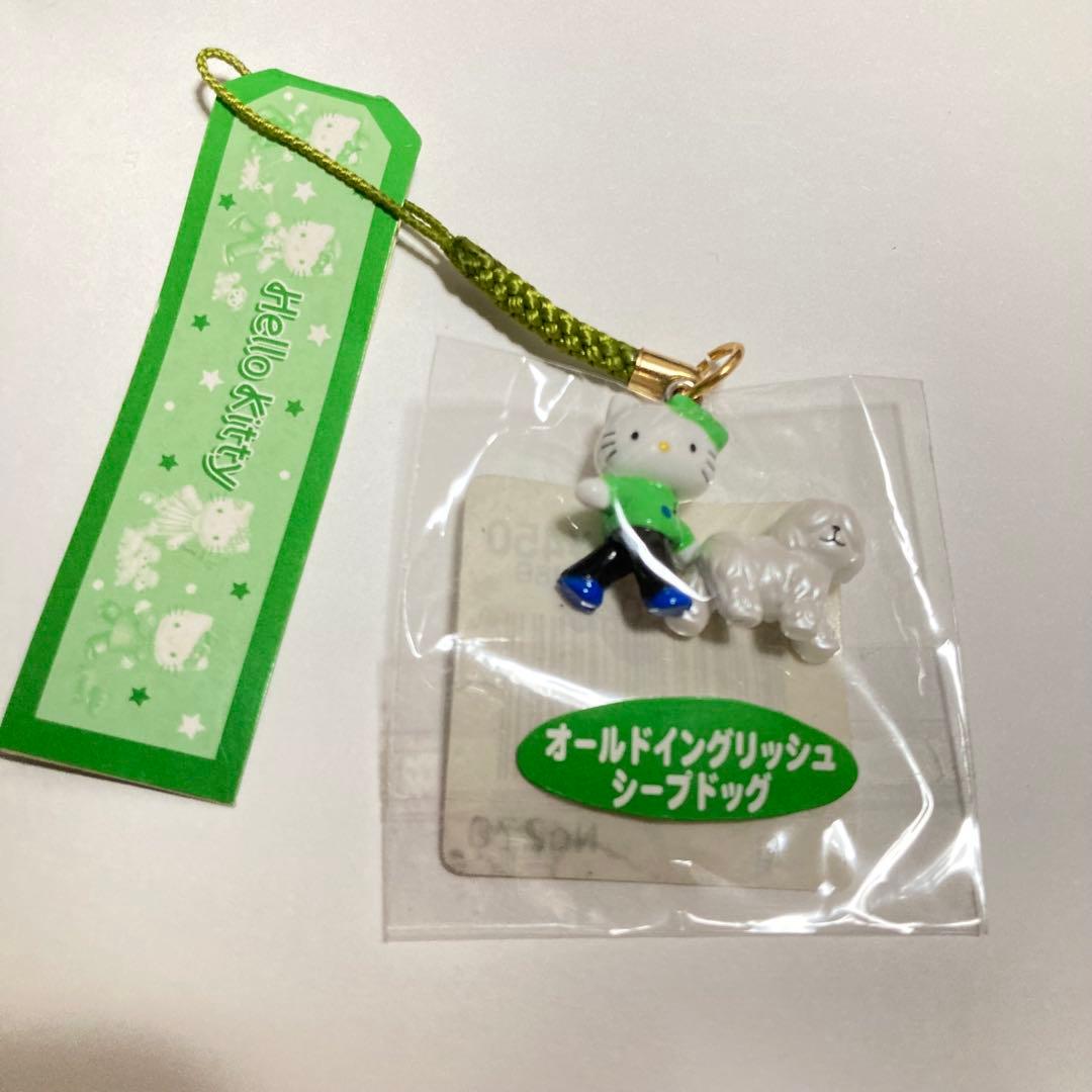 激レア ハローキティ オールドイングリッシュシープドッグ 犬とお散歩シリーズ