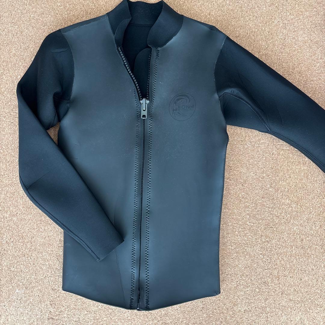 O'Neill オニール ブラック タッパー フロントジッパー　新品同様