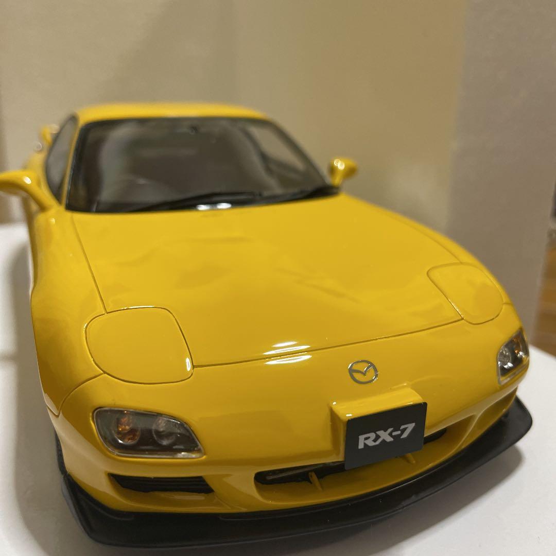 【1/18】FD3S Mazda RX-7 イエロー　Otto mobile