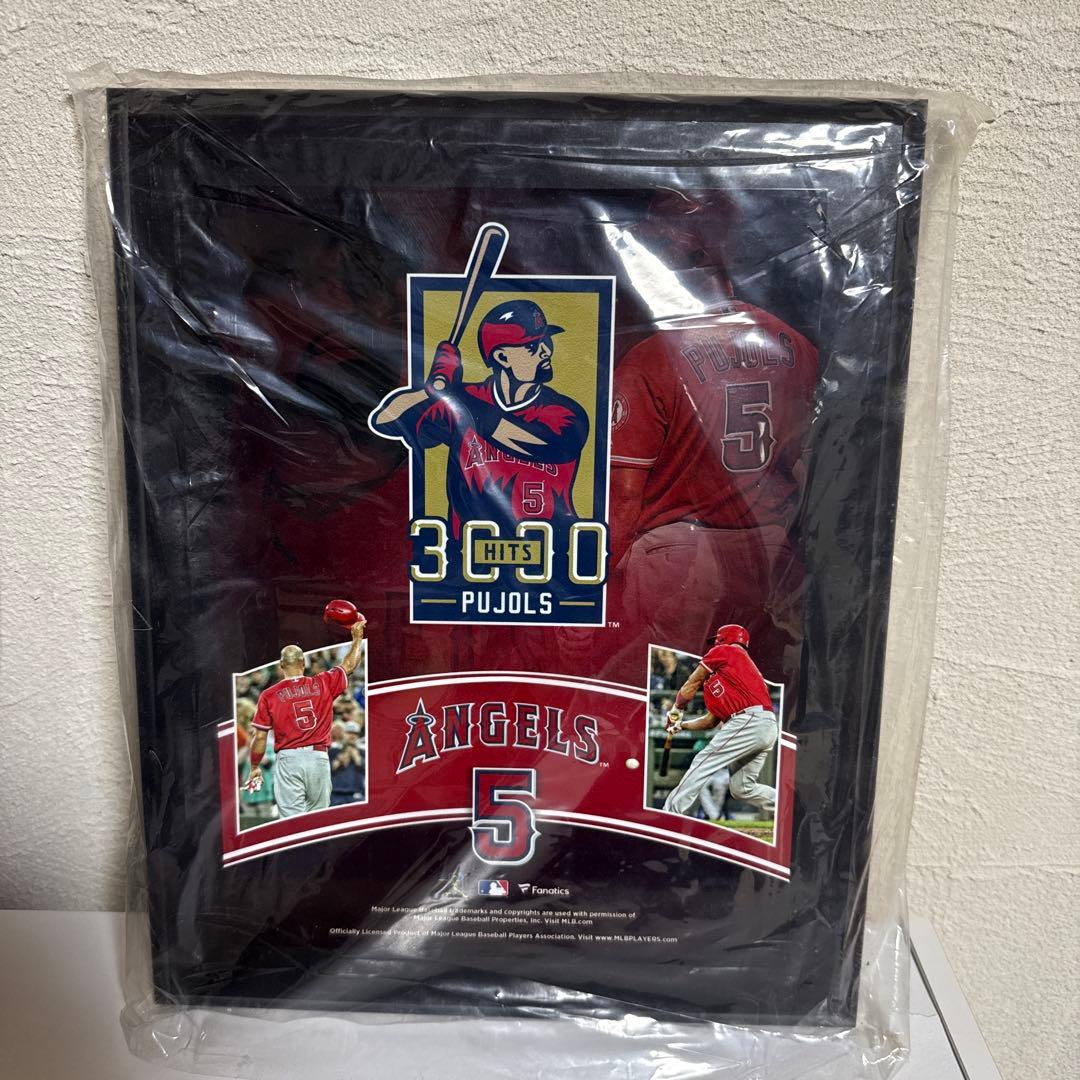 Pujols 3000 Hits 記念品 エンジェルス 5番