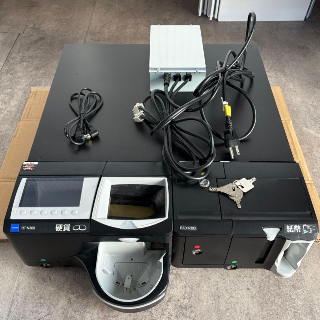 GLORY 自動釣銭機 RT-N300 新500円新紙幣対応 エアレジ スマレジ