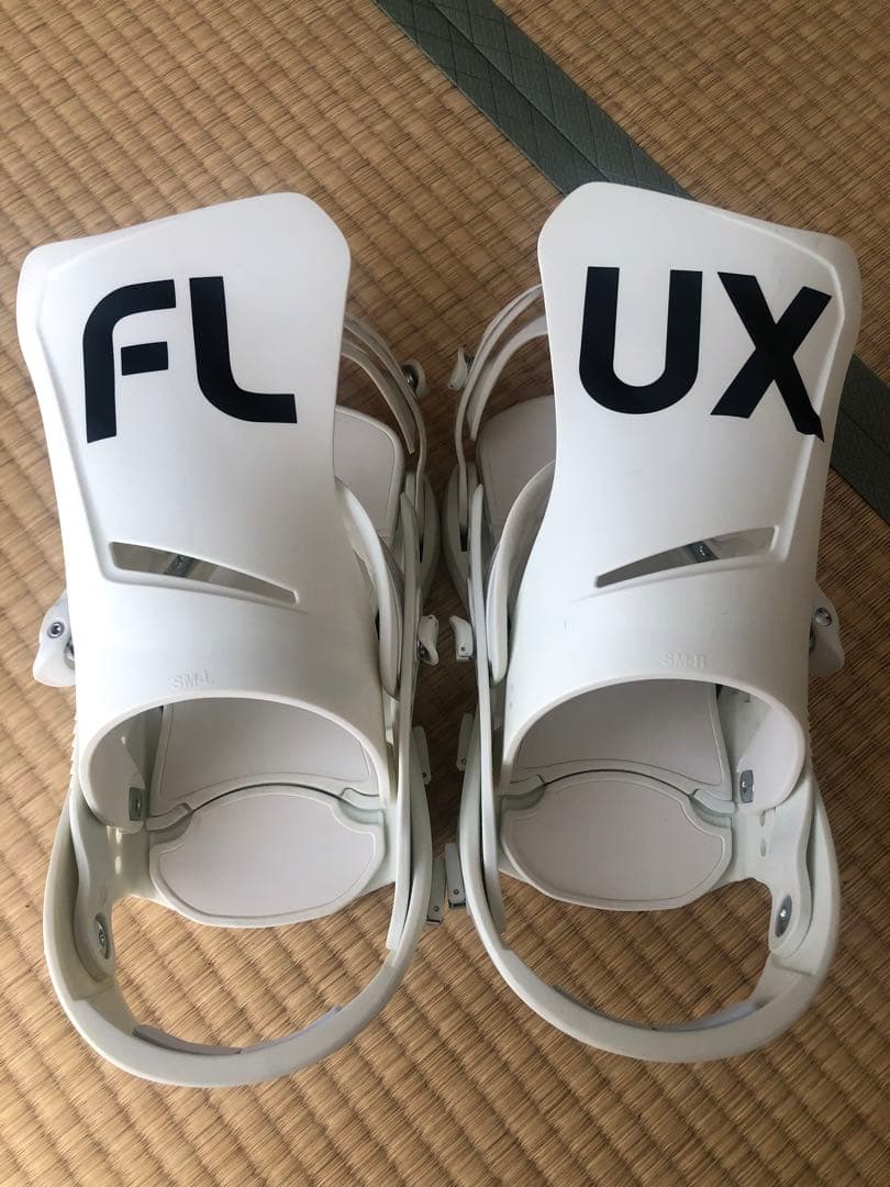 FLUX ビンディング DS Mサイズホワイト 23-24 フラックスバイン美品
