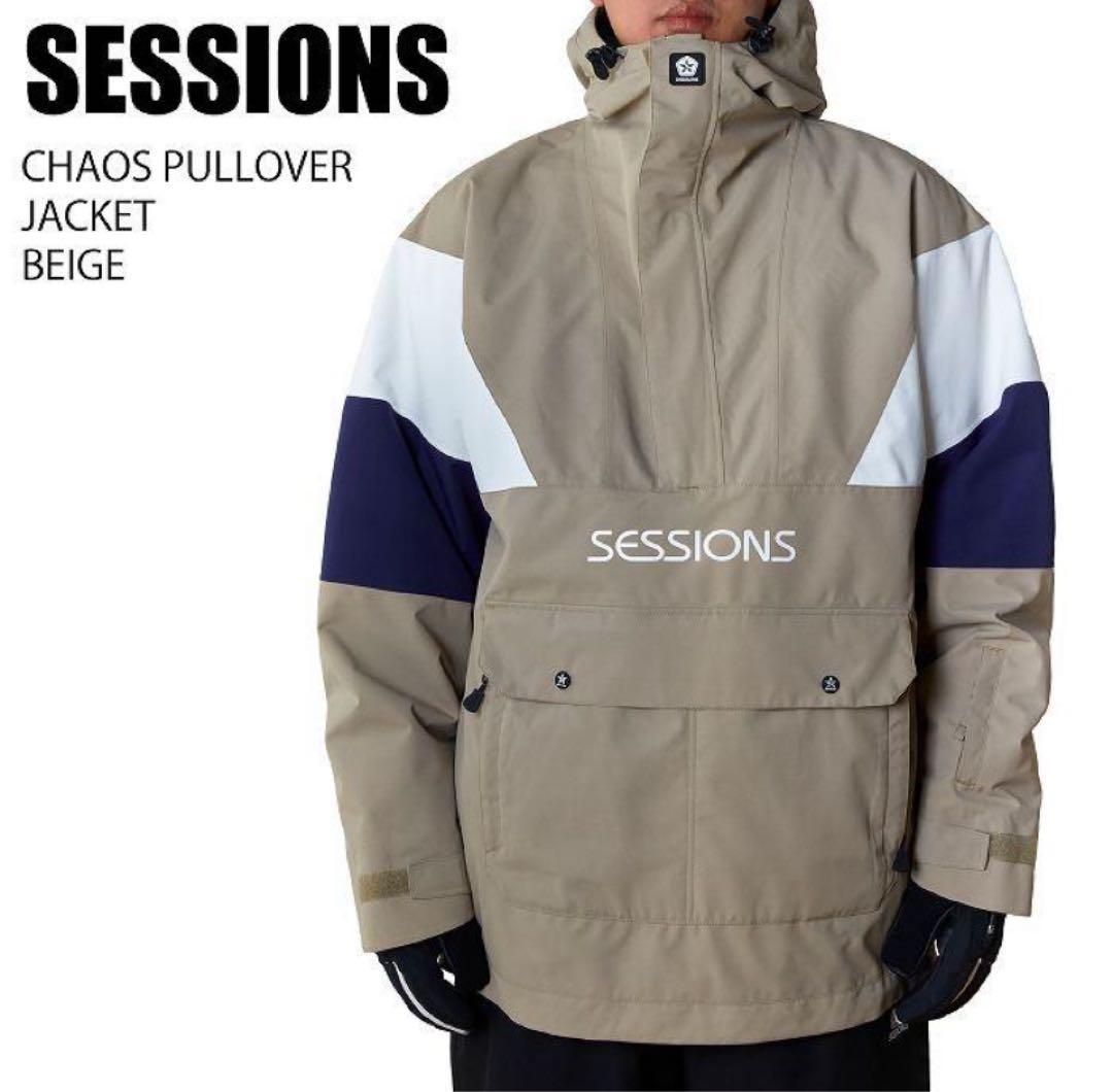新品　セッションズ　ウェア　CHAOS PULLOVER JACKET