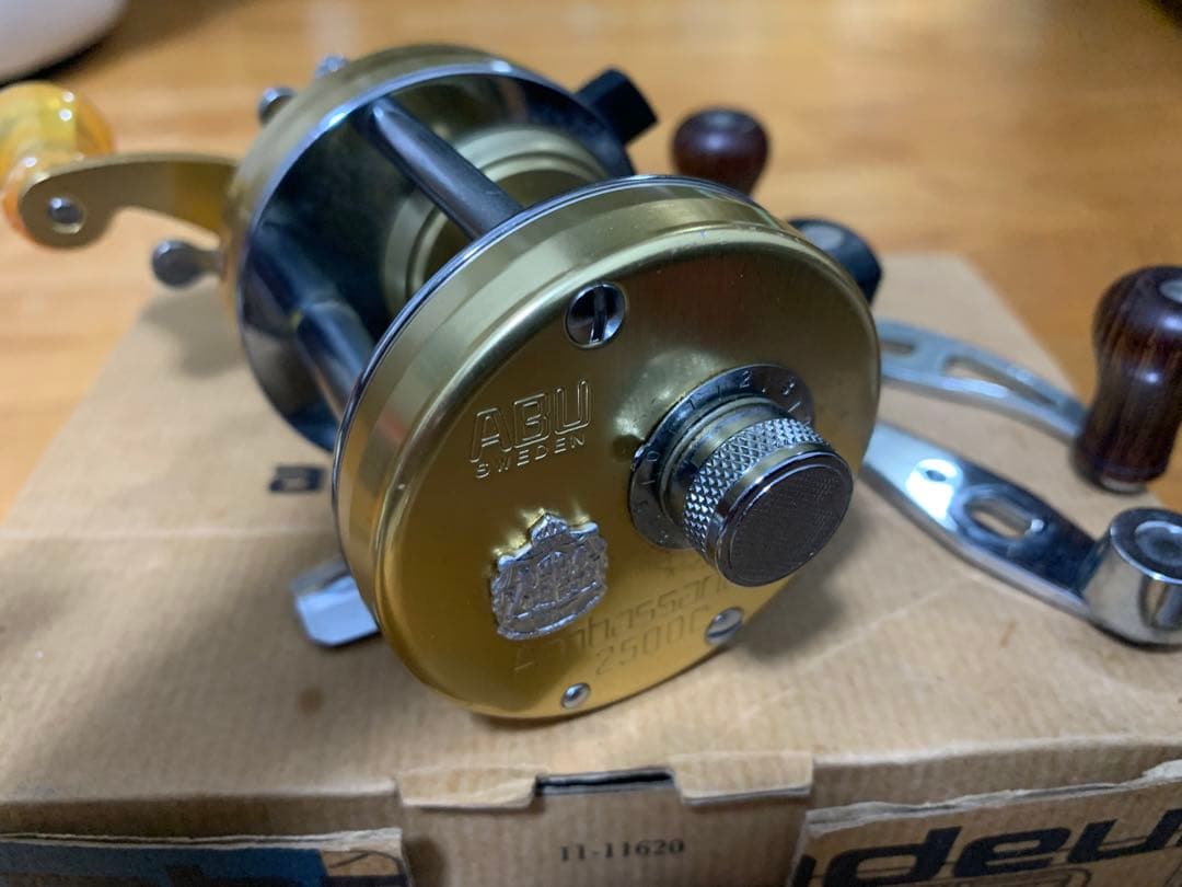 【期間限定セール】アブアンバサダー2500Cゴールド　ハネダクラフトパワハン