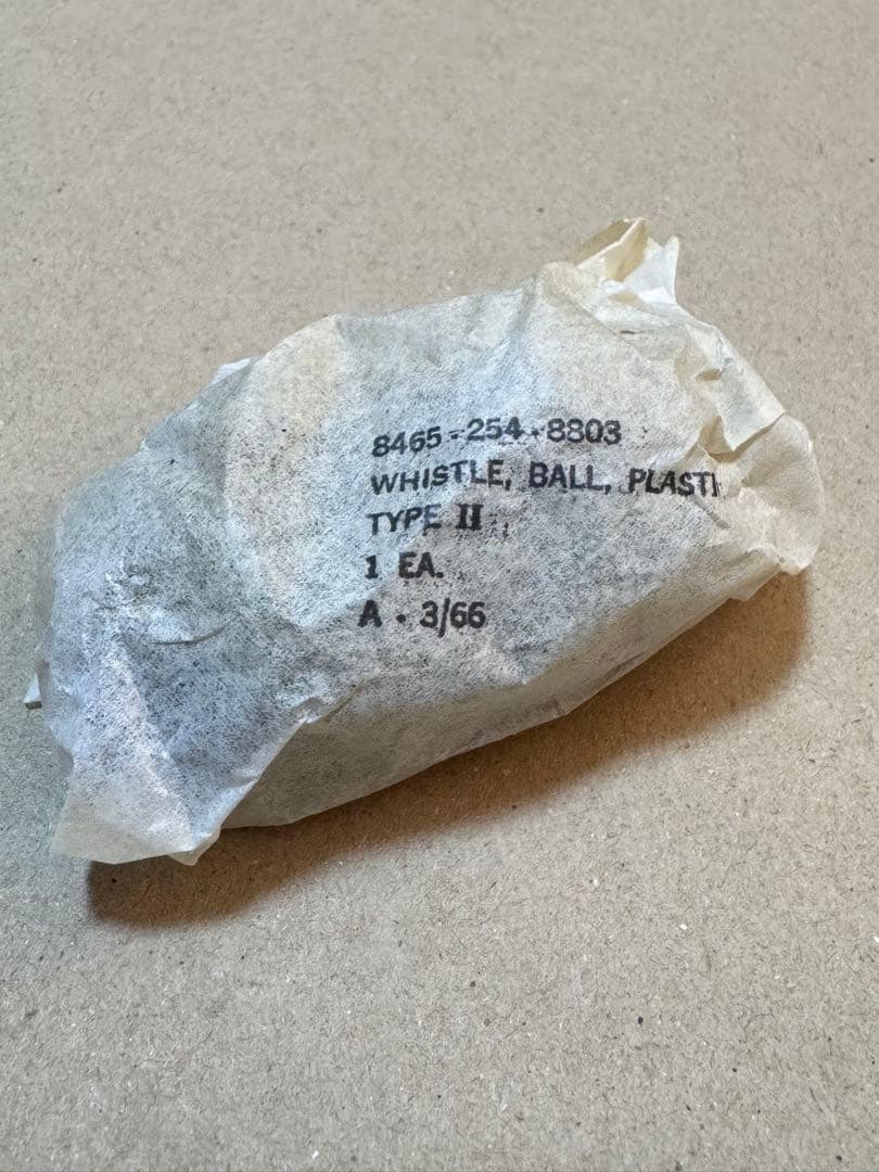 米軍 実物 ホイッスル ナム戦