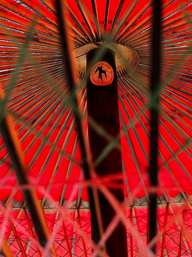 超希少　7尺　野点傘　お茶会　茶道具　アンティーク