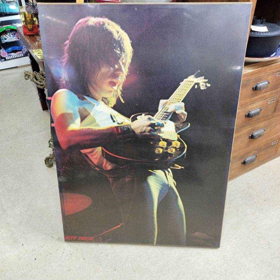Jeff beck　特大パネル【60×85】　壁掛けパネル　ギタリスト