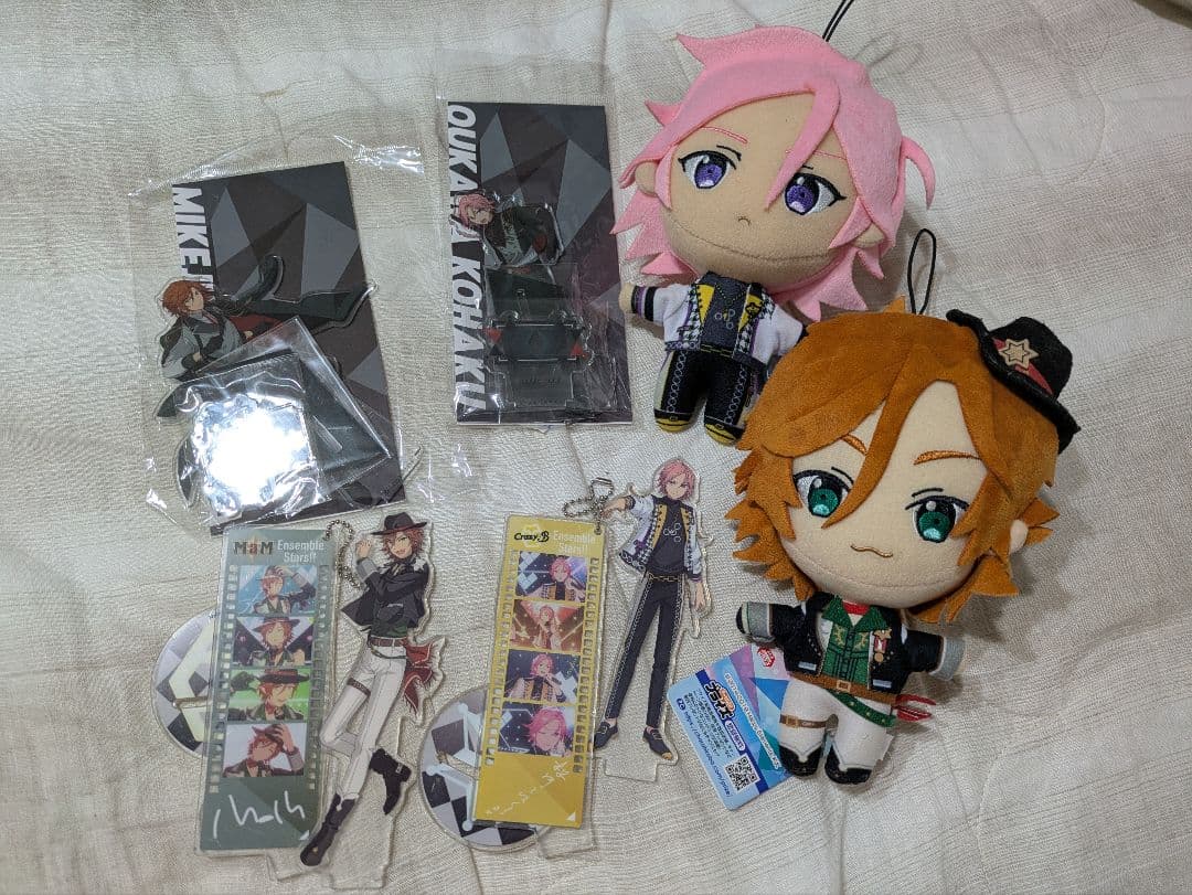 あんスタ　ダブルフェイス　三毛縞斑　桜河こはく　アクスタ　新衣装ぬいぐるみ