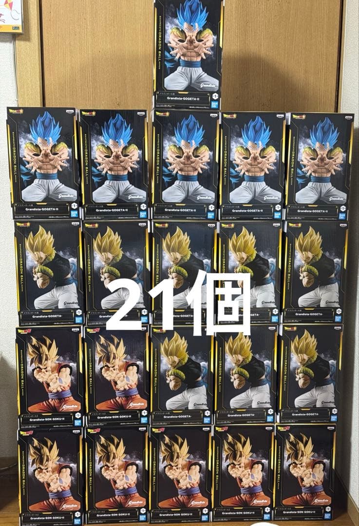 ドラゴンボール grandista フィギュア　21個まとめ売り