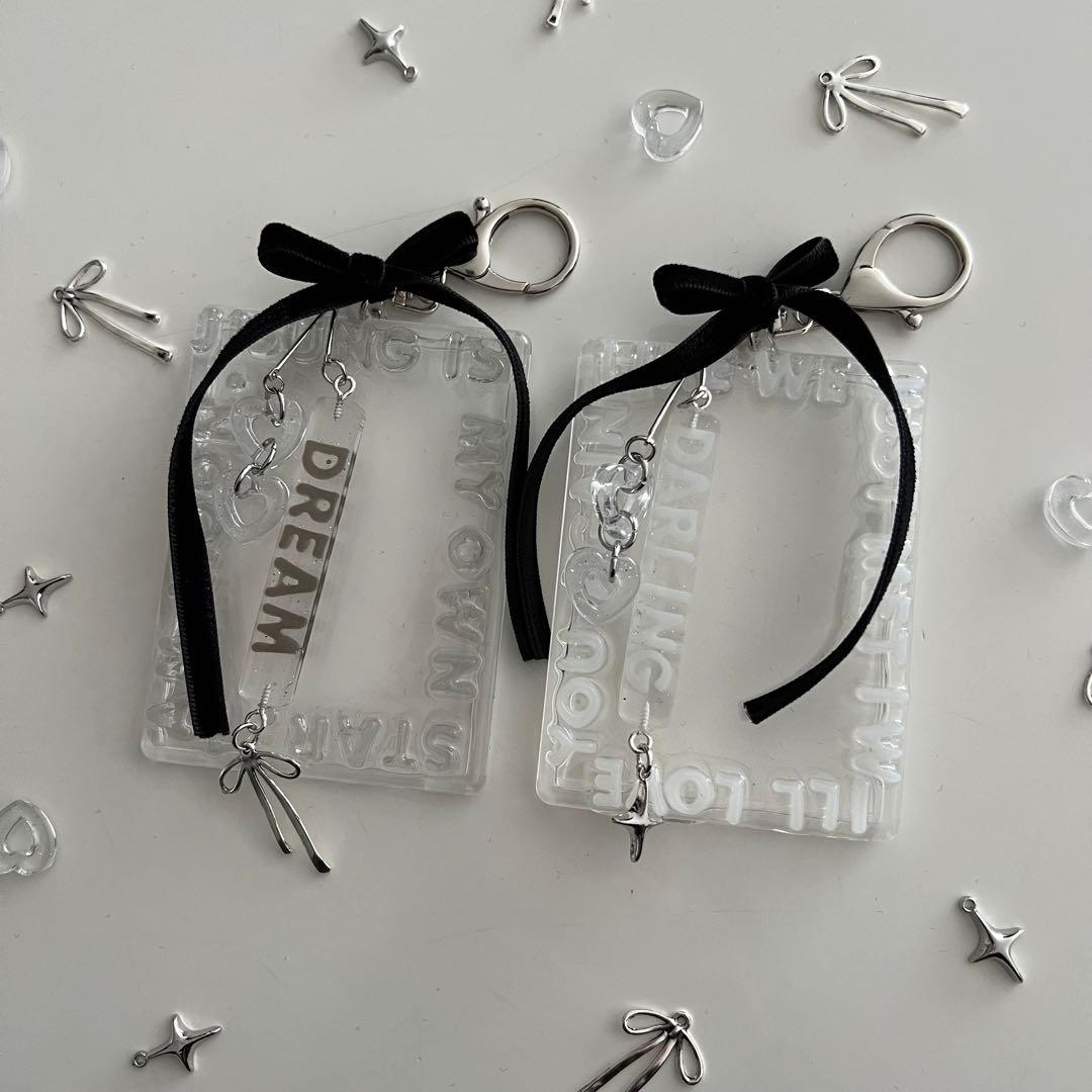 キーチェーントレカケース　レジン　トレカケース　デコ　オーダー　NCT チソン