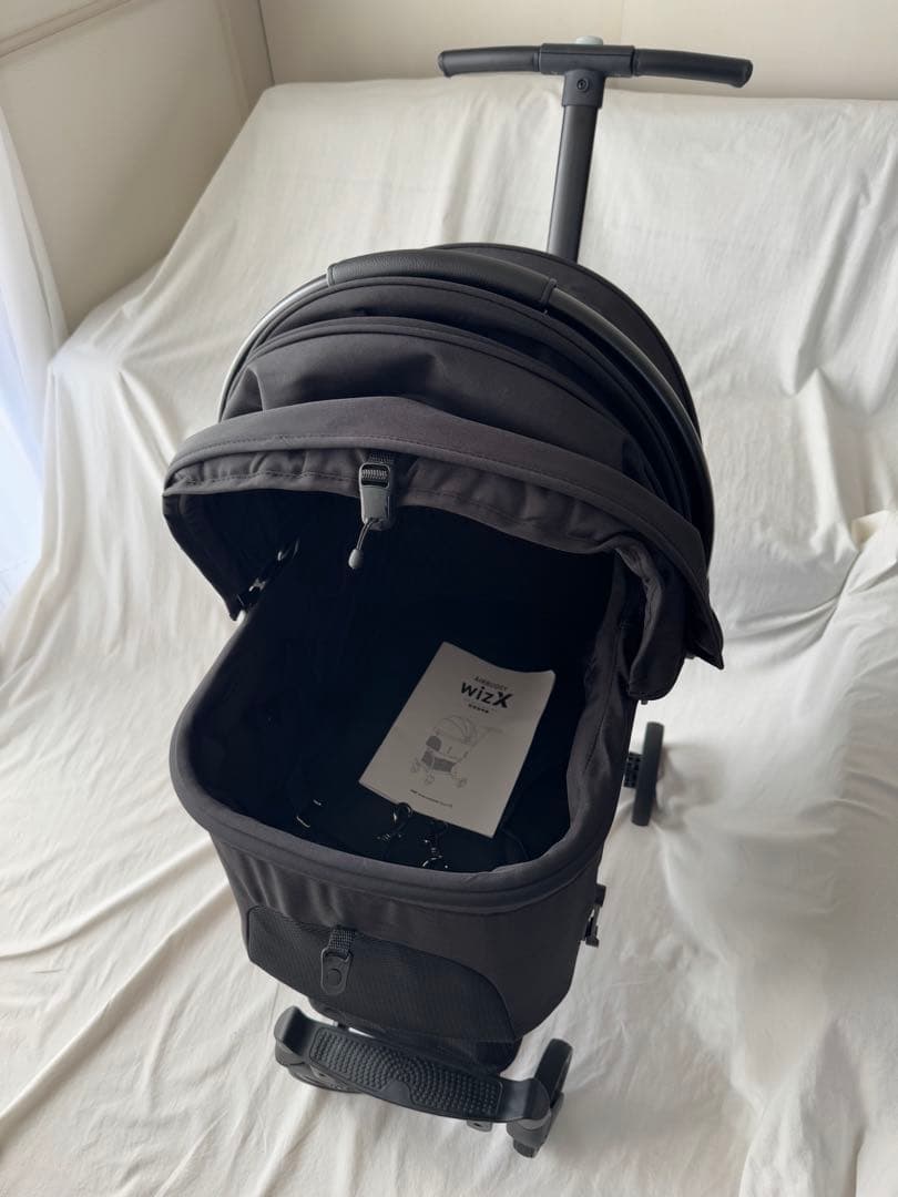 【O-san】AIRBUGGY Wiz X ブラック ペットカート