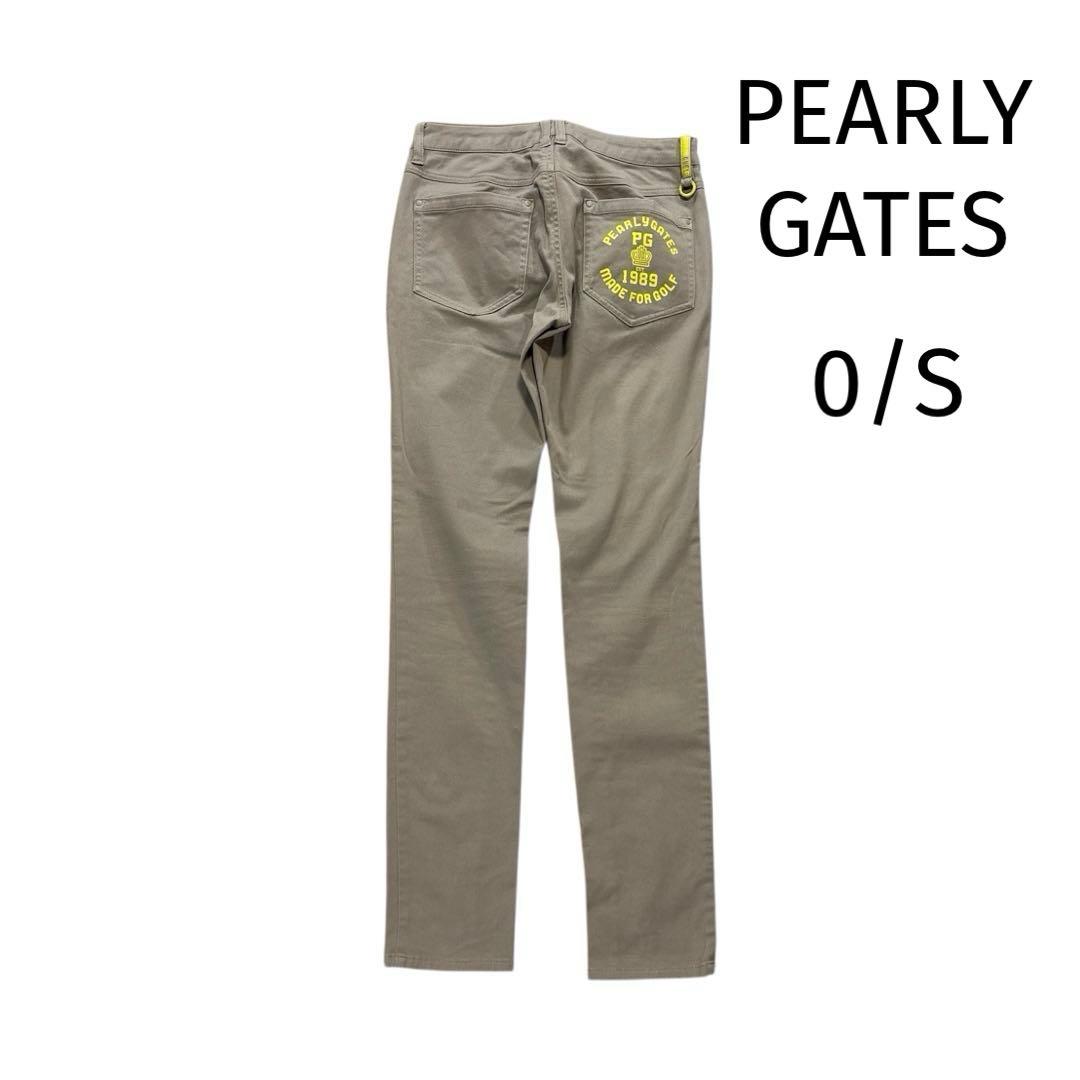 パーリーゲイツ　0/S ロングパンツ　グレージュ系　オールシーズン　レディース