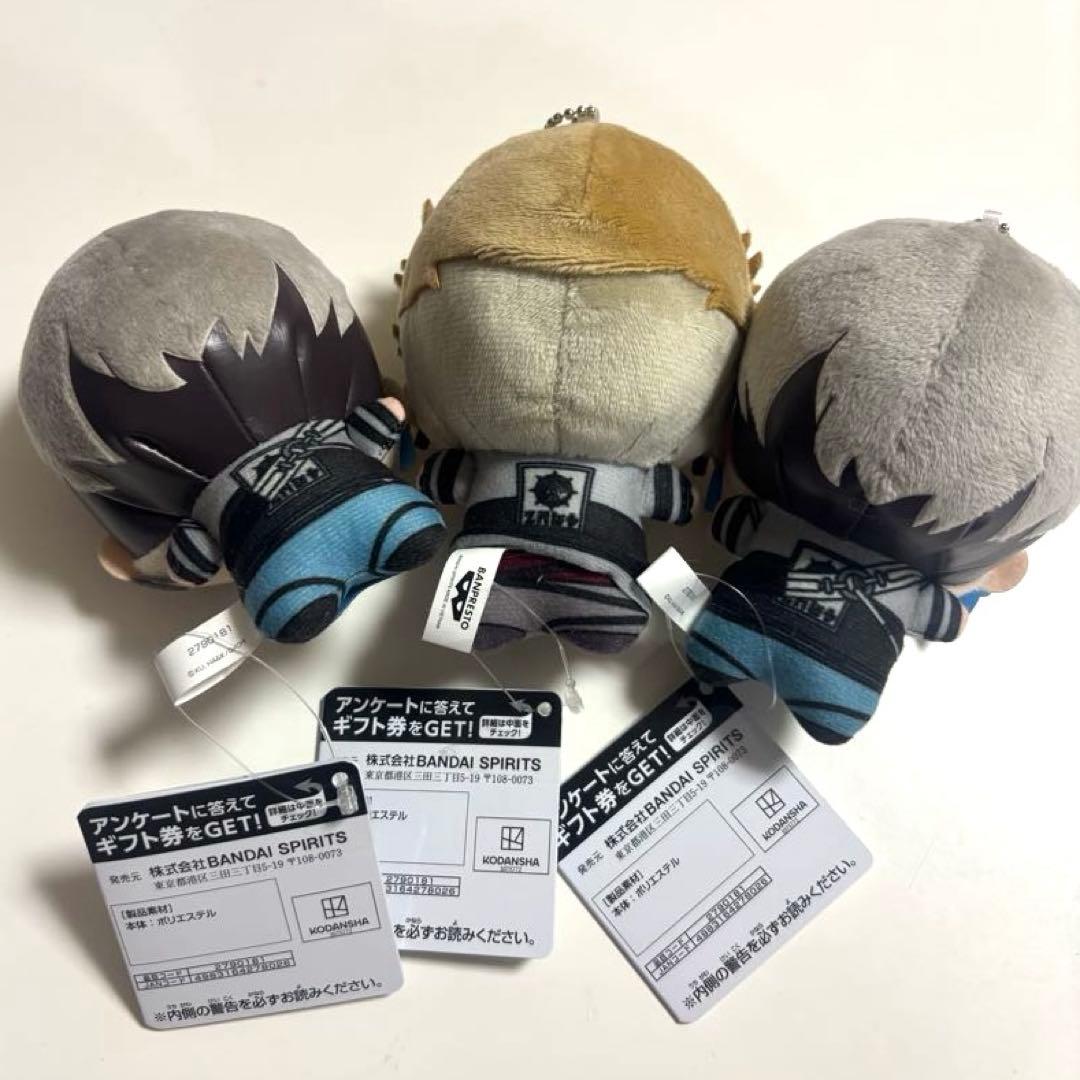 ガチアクタ　ちびぐるみvol1　ザンカ✖️2 エンジン　セット