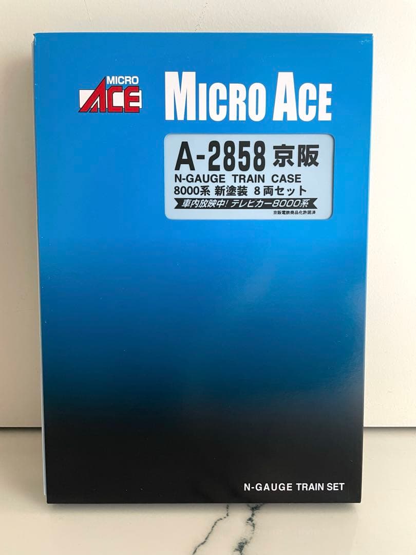 MICROACE A-2858 京阪8000系新塗装テレビカー8両編成セット
