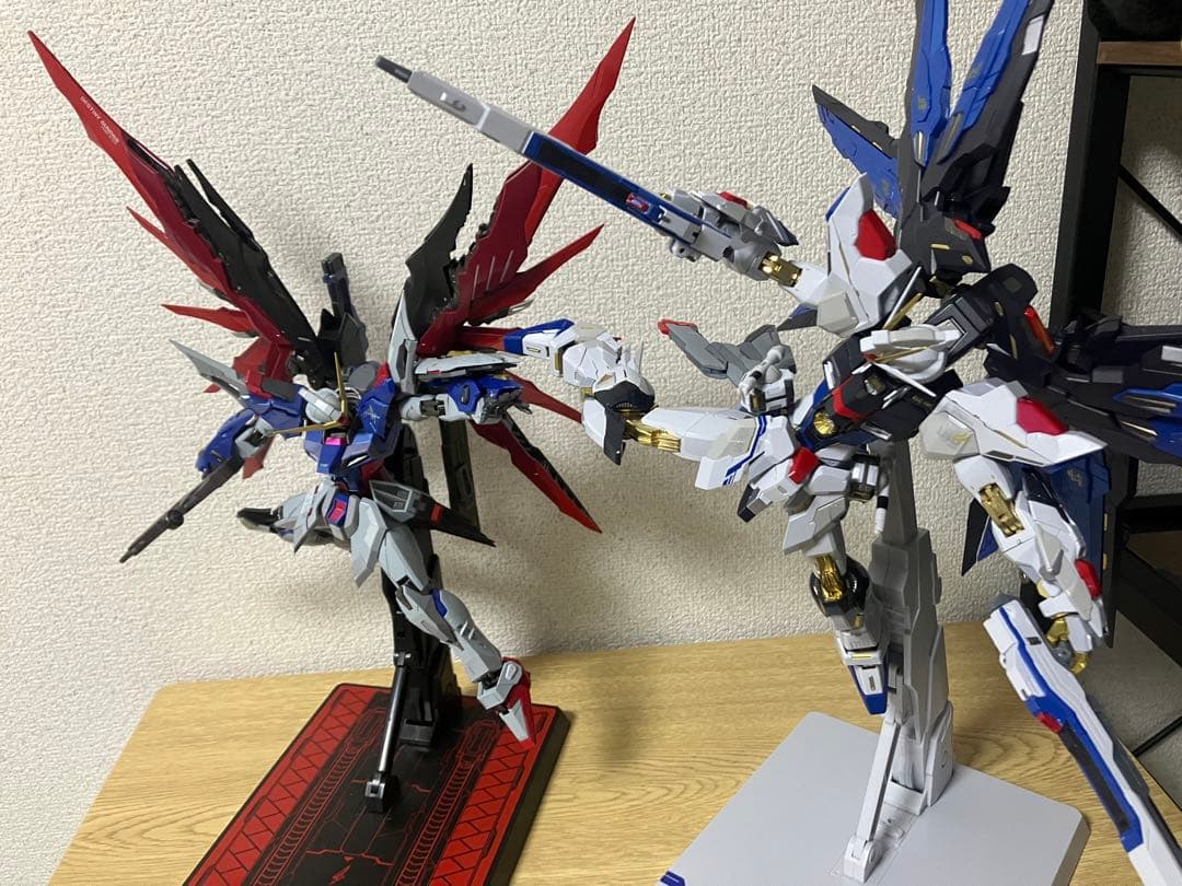 L BUILD デスティニーガンダム & ストライクフリーダムガンダム