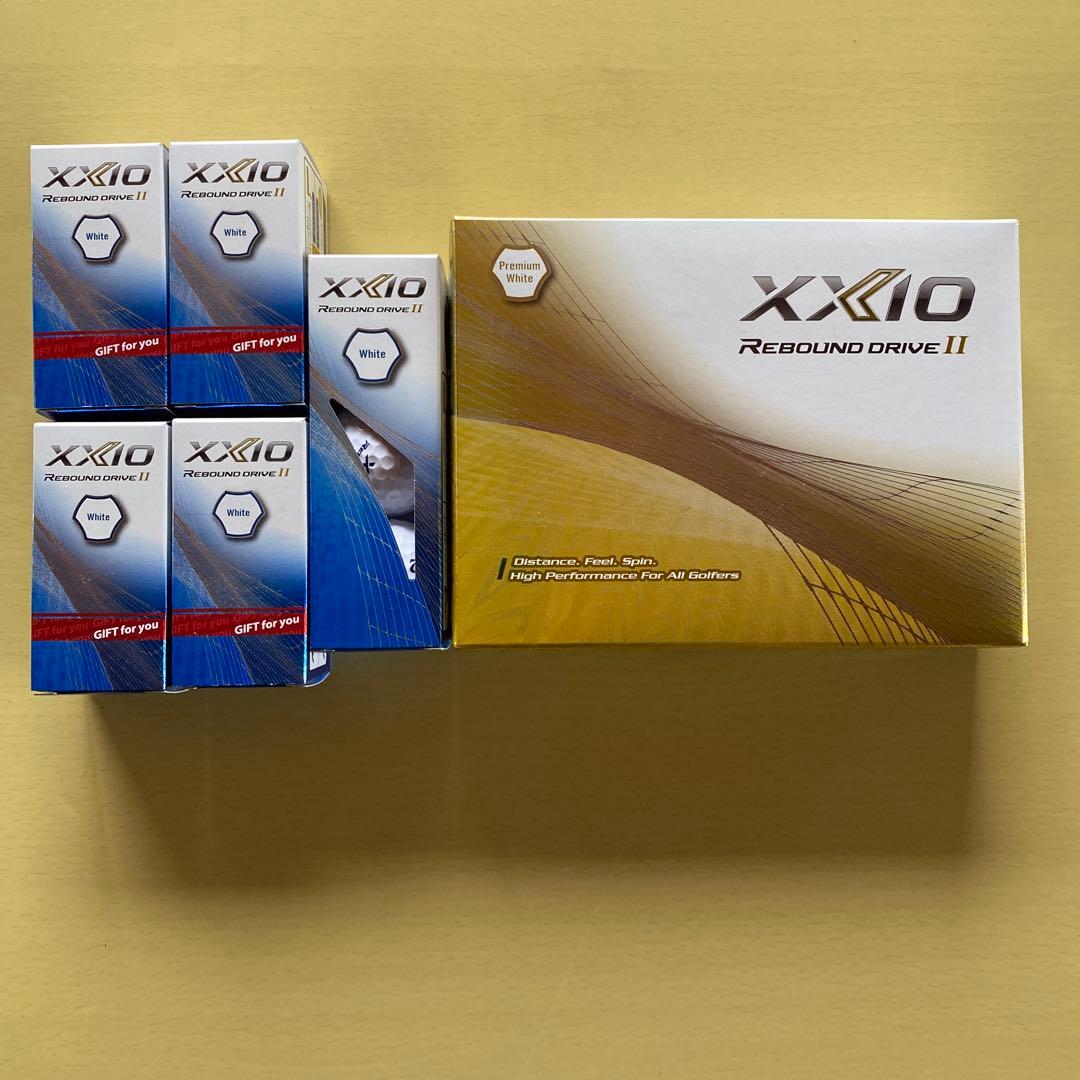 XXIO Rebound Drive II プレミアムホワイト&ホワイト