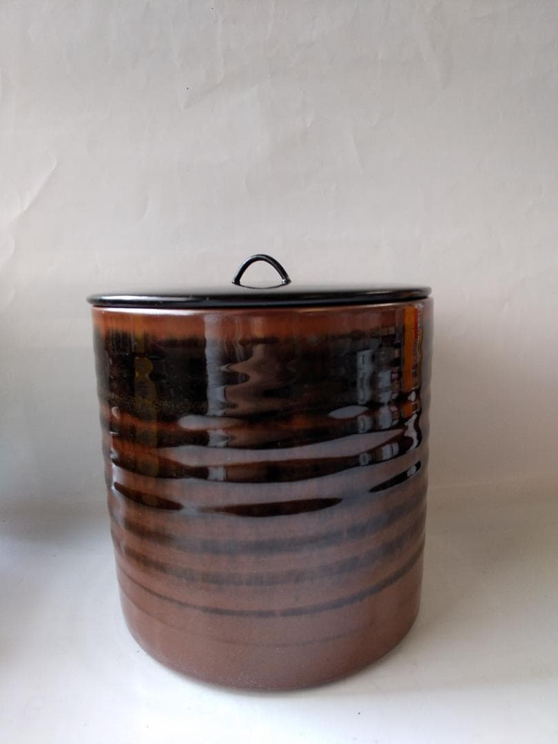 水指 泉窯 加藤藤山 古瀬戸一重口水指 共箱 茶道具 茶器 美品 です