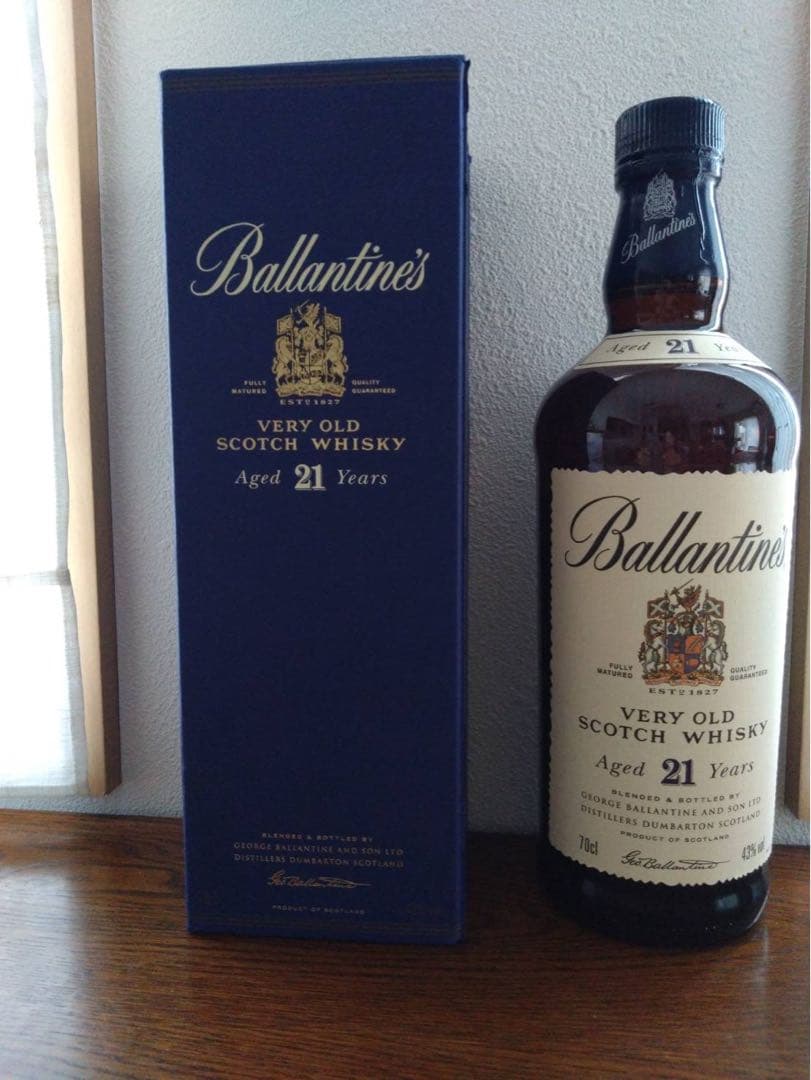 Ballantine's scotch Whisky 21年
